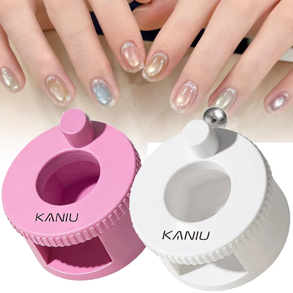 Cute Disc Cat Eye Magnet Spinner Rotating Cat Eye Magnet for Nails, Gel Nail Polish for Cat Eye Gel Polish, Nail Art Salon & DIY Oasis Select
