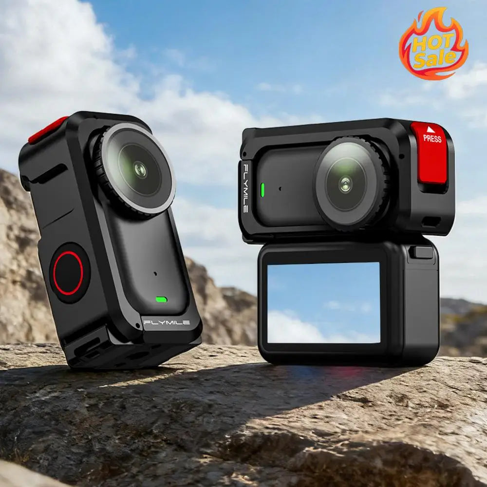 For DJI Osmo Nano Aluminum Alloy Protective Cage Shockproof Action Camera Rabbit Cage Anti-Scratch Magnetic Quick Release Mount Oasis Select