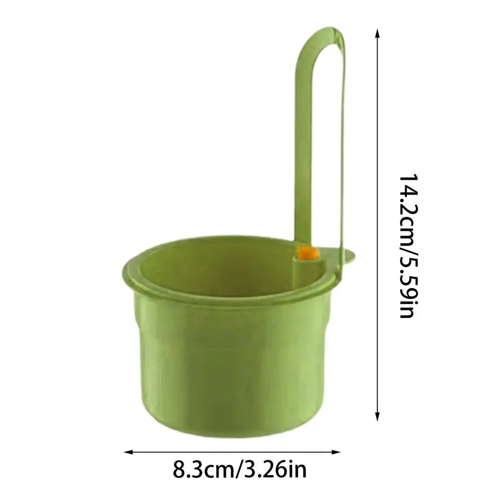 Kitchen Sink Strainer Basket Space Saving Drain Food Catcher Removable Fine Mesh Sink Strainer Basket for Commercial Shower RV Oasis Select Green