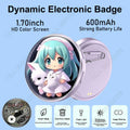 HD Smart E-Badge | GIF, Photo & Video Display | Otaku Gift