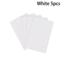 Hot Sale 5/10Pcs NFC215 Black White Cards Rewritable NFC NT-AG215 PVC Cards Blank Easy Convenient Programmable NFC Business Card Oasis Select 5Pcs White