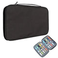 For apple watch watchband storage box Travel pouch strap boxes Multifunction Watch Strap organizer box watchband storage case Oasis Select BlackSingleLayer