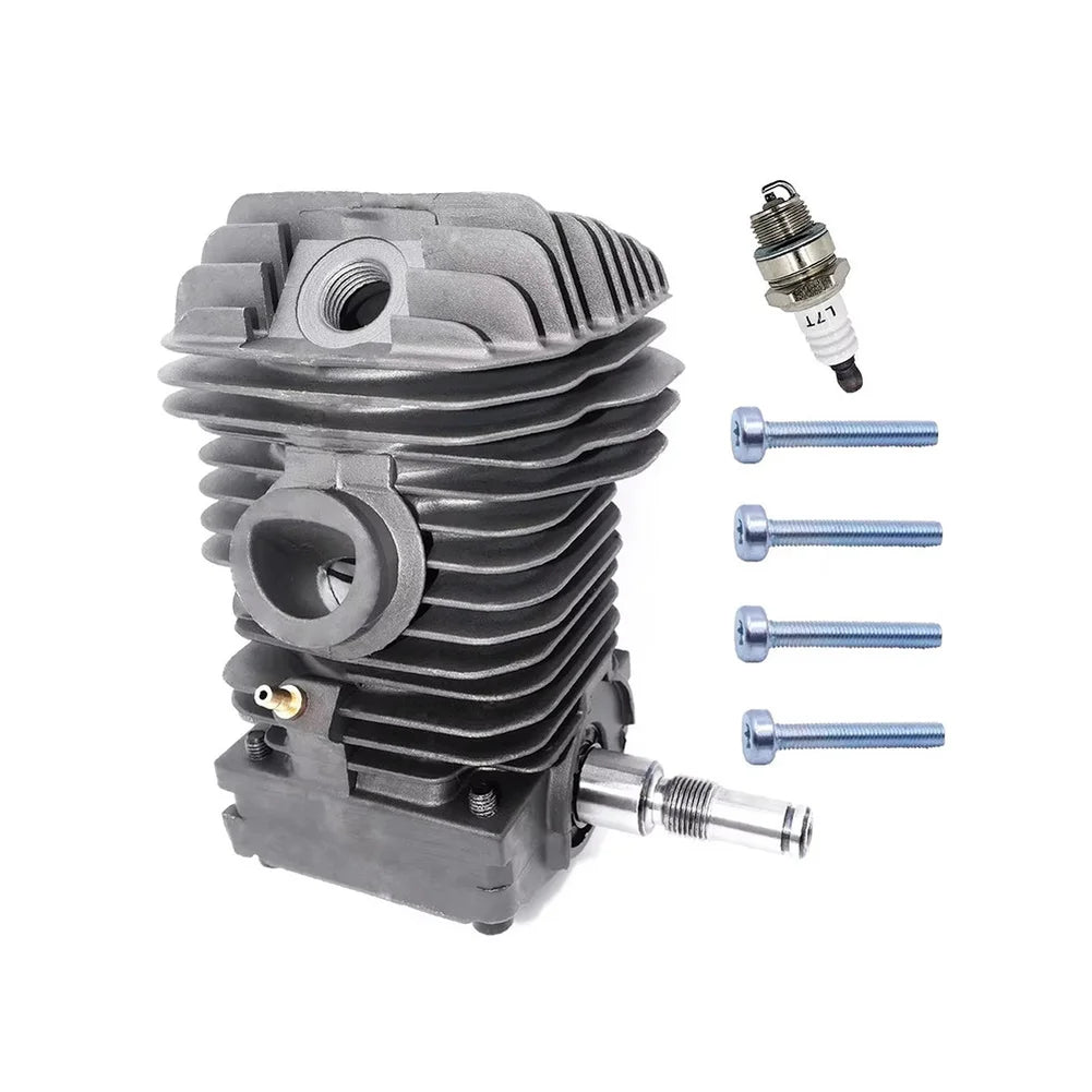 42.5mm Cylinder Assembly With Spark Stopper For 023 025 MS230 MS250 Chainsaw Engine Parts Repair Kit Oasis Select Component B 42.5mm