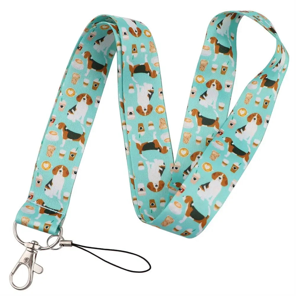 School Supply Cute Card Holder Hang Rope Keyrings Key Holder Animals Lanyards Neck Strap Lanyards Badge Holder ID Card Holder Oasis Select 12