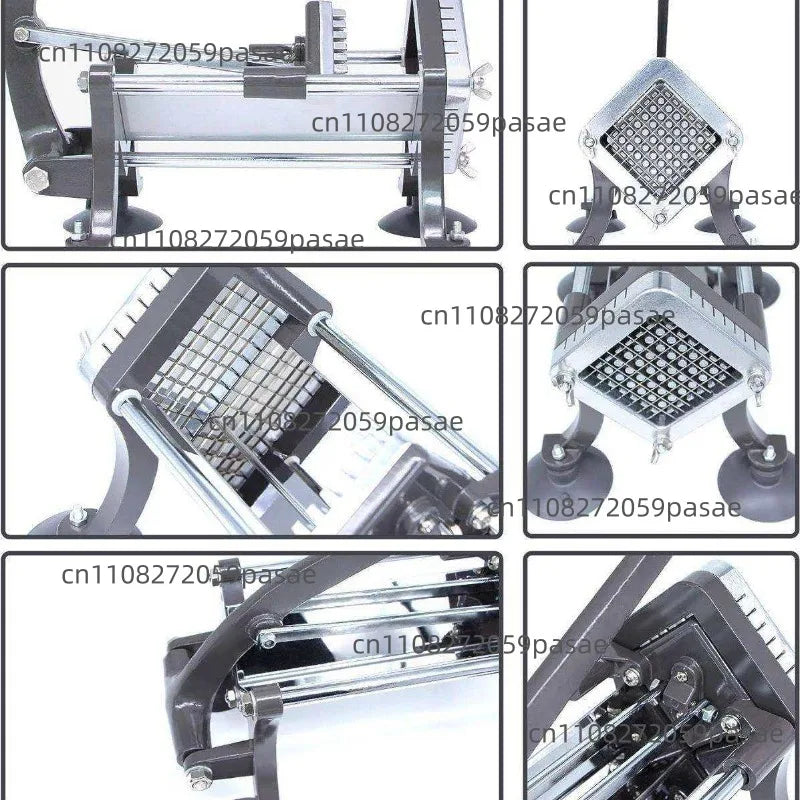 Manual French Fry Cutter – Potato, Melon & Vegetable Slicer