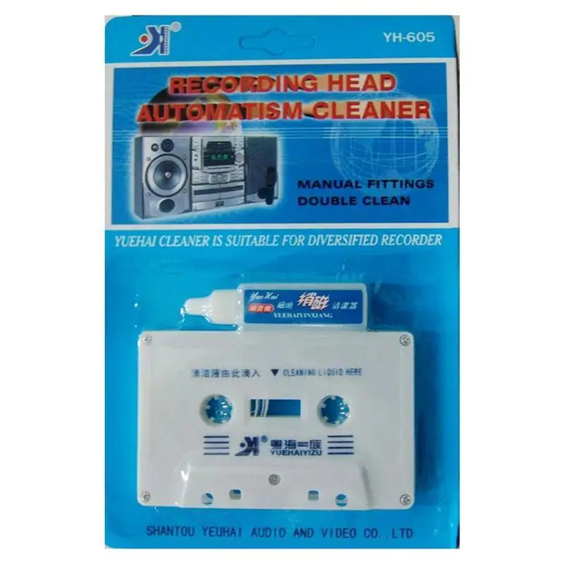 Tape Cleaner Tape Recorder Cleaning Tape Line Audio Head Tape Cassette Wet/Dry Tape Head Player Cassette Cleaner Oasis Select Multi-color