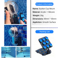 Suction Cup Mount for Insta360 & DJI Action Camera | Waterproof