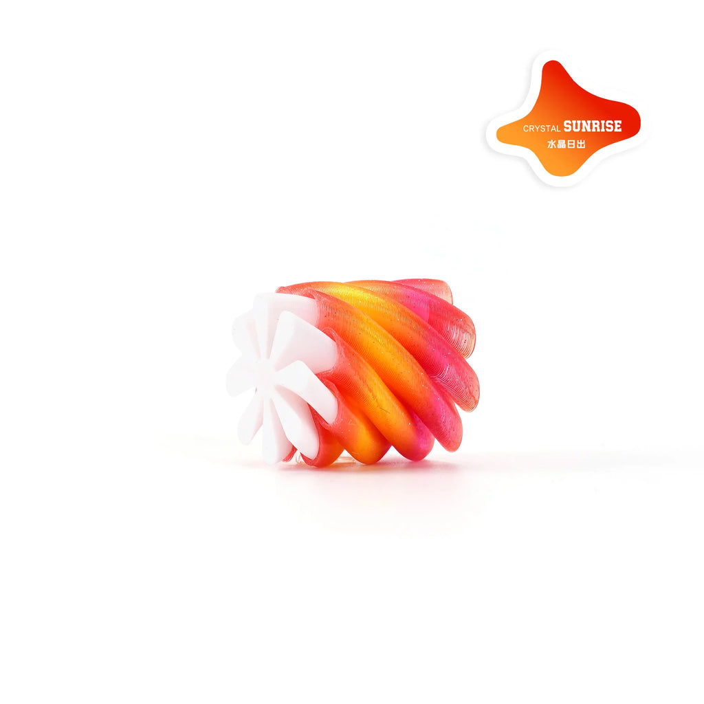 3D Printed Helix Screw Rotating Toys Stress Reducing Tool Pyramid