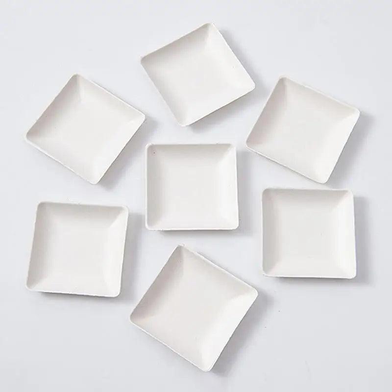 Compostable Sugarcane Dessert Plates – 10 or 25 Pack | Eco Snack