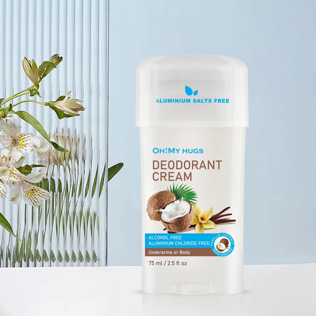 YURHERSU Coconut Deodorant Cream – Fresh, Unisex, CPNP Deodorant Cream Oasis Select