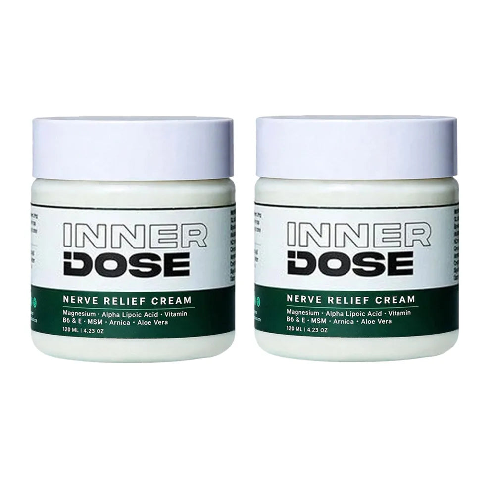 120ml Nerve Relief Cream Deep Tissue Nourishment Nighttime Sleep Restoration Long-Lasting Body Care For Knee & Nerve Relief Oasis Select 120ml X 2