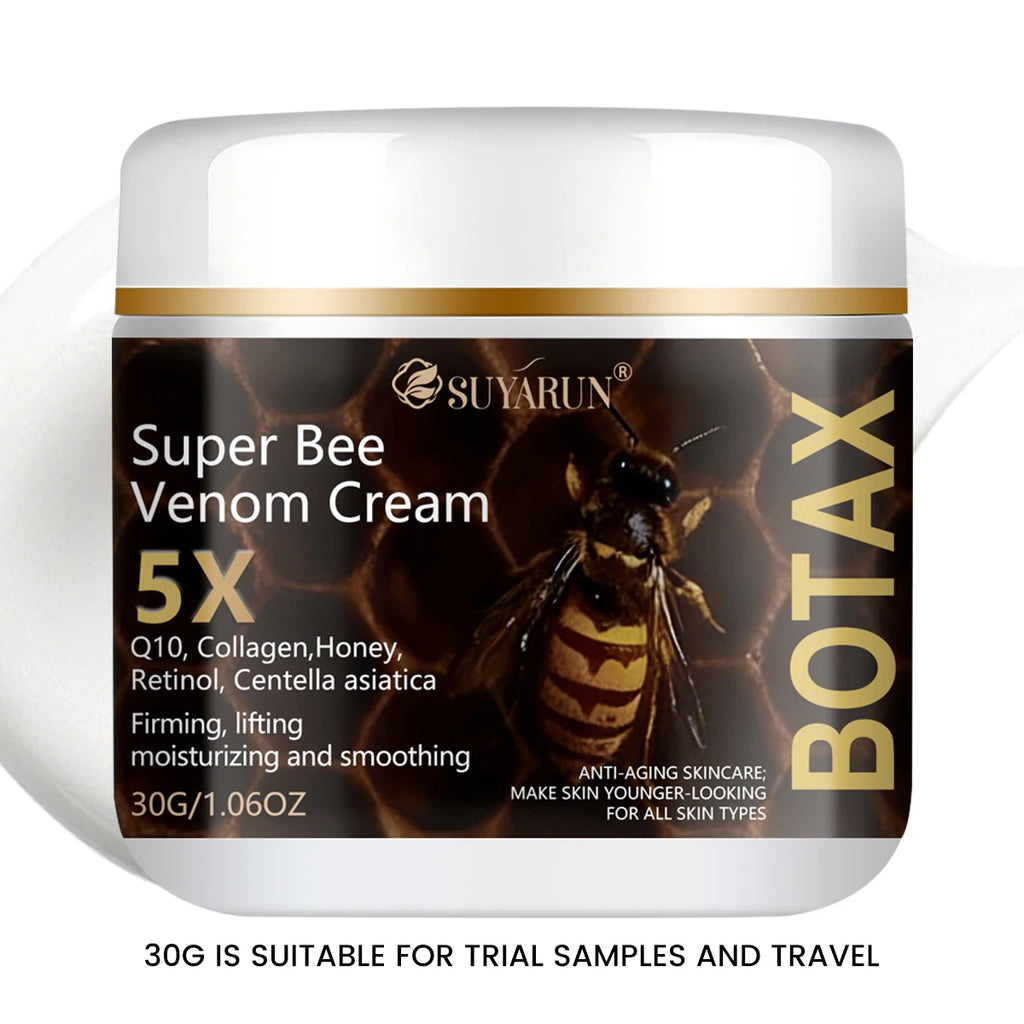 SUYARUN Super Bee Venom Botax Cream - Anti-Wrinkle, Firming & Hydrating Facial Treatment, For All Skin Types, Free Shipping. Oasis Select 30g