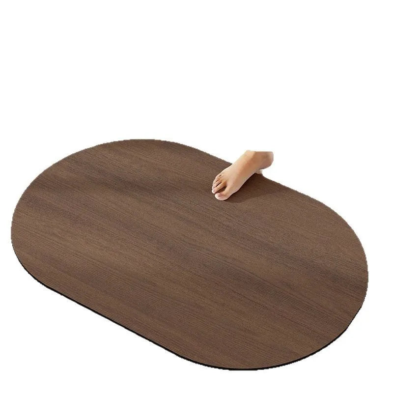 Bathroom Mats with Retro Water Absorbing and Anti Slip Properties Dirt Resistant and Easy To Maintain Made of Diatomaceous Earth Oasis Select