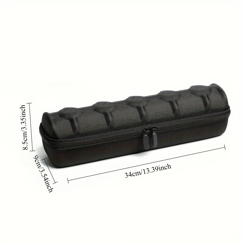 5/6-Slot Watch Case | Hard Shell Travel Organizer with Pillow Insert - Gift Ready (Black),suitable for Smart Watch Storage Oasis Select