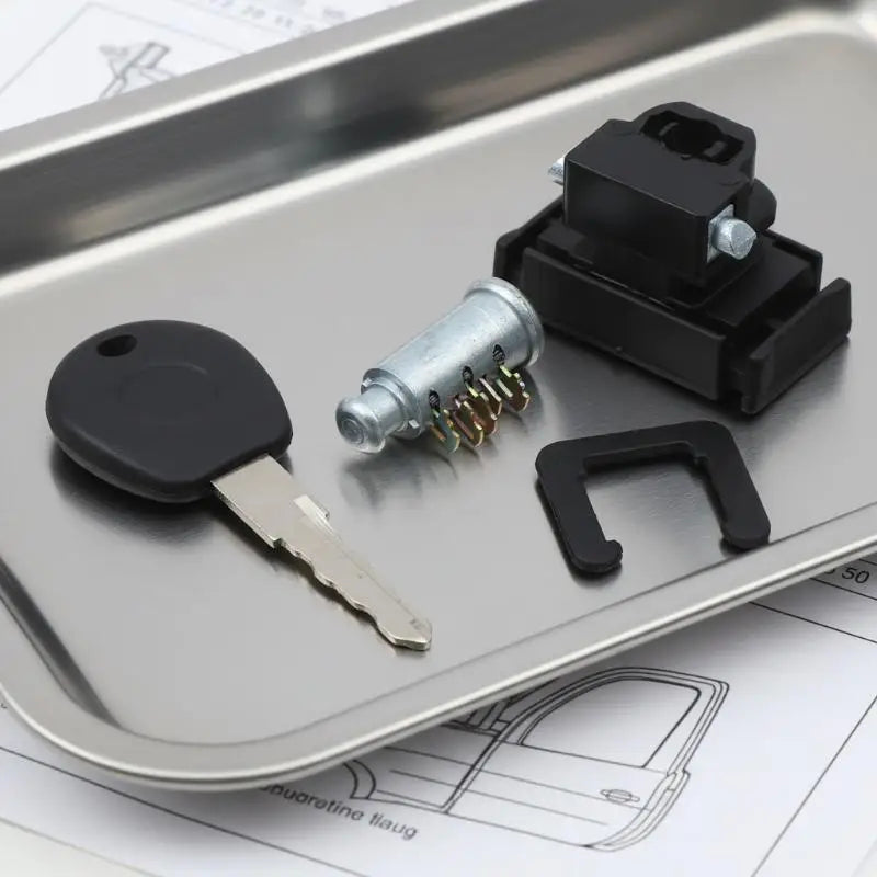 Key Core For 3000 Zhijun Car Glove Compartment Storage Copilot Front Lock Cylinder With A Key Lock Shell 1pc Oasis Select