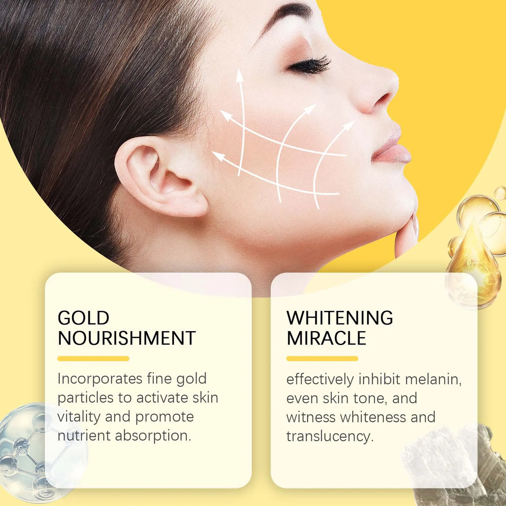 Gold Sleeping Mask – Niacinamide Pore Tightening & Brightening Sleeping Face Mask Oasis Select