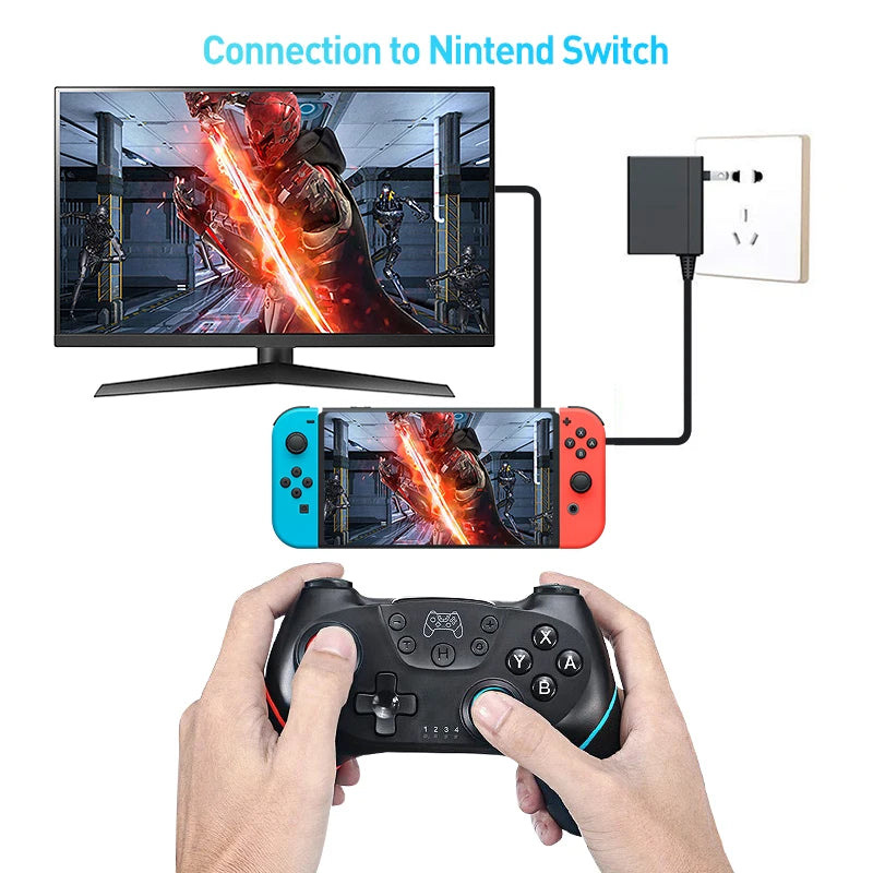 AyeBeau Wireless Bluetooth Gamepad for Nintendo Switch & PC
