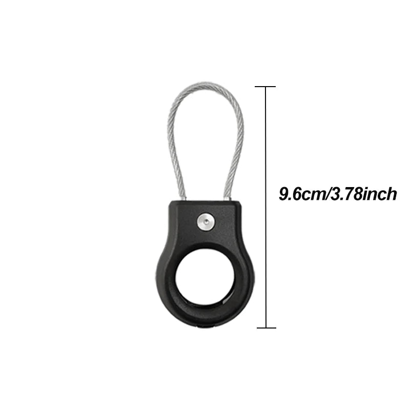 Waterproof Apple AirTag Case with Steel Cable Keychain Holder AirTag Protective Case Oasis Select