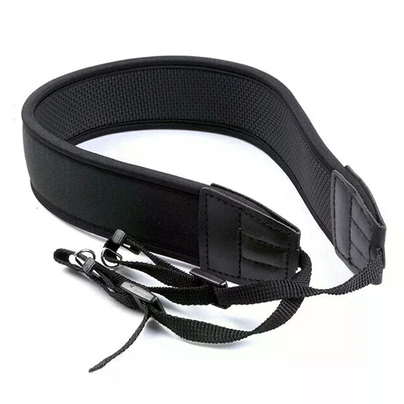 Universal Neck Shoulder Strap Belt Camera Shoulder Neck Straps Adjustable Thick Anti-slip Black Straps for Digital Camera Oasis Select