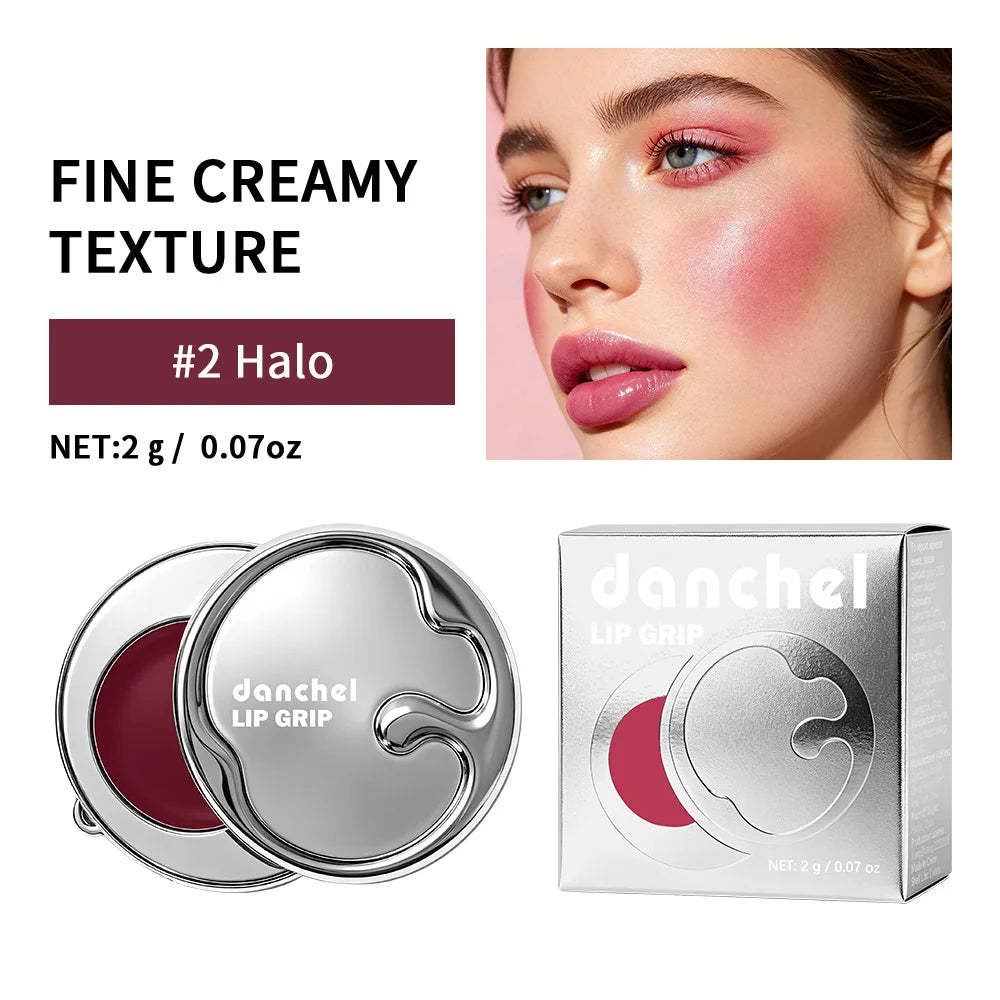 Magnetic Lip & Cheek Cream Nourishes Moisturizer Multi-Uses Natural Blush Brightening Long Lasting Gently Smooth Lip Lines Makeu Oasis Select Color 2