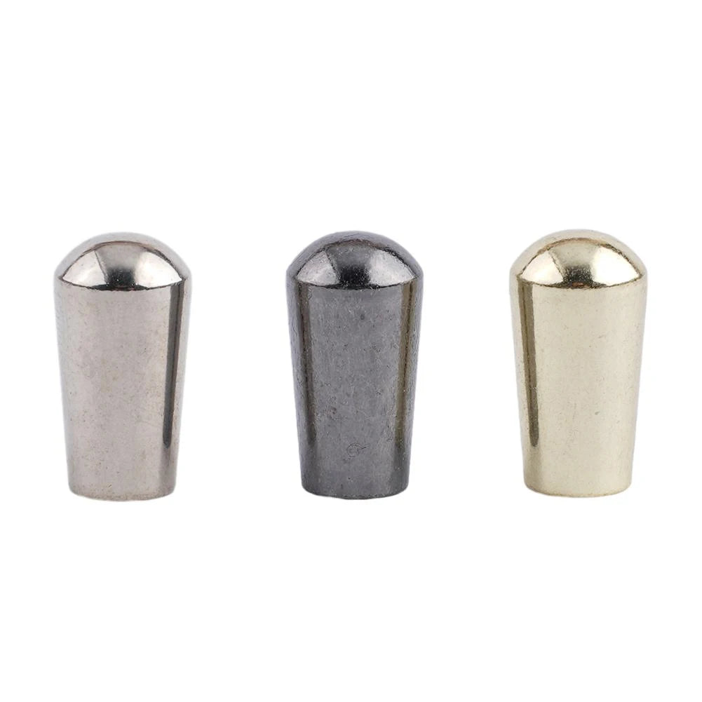 3.5 Mm ScrewThread Metal 3 Way Toggle Switch Knobs Cap Tip Button For LP Electric Guitar Parts Replacements Switch Tip Oasis Select
