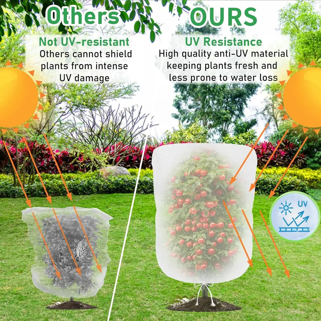 Fruit Tree Insect Net Cover Designed To Protect Plants From Pests Birds in Garden Suitable for Fruits Vegetables Crop Protection Oasis Select