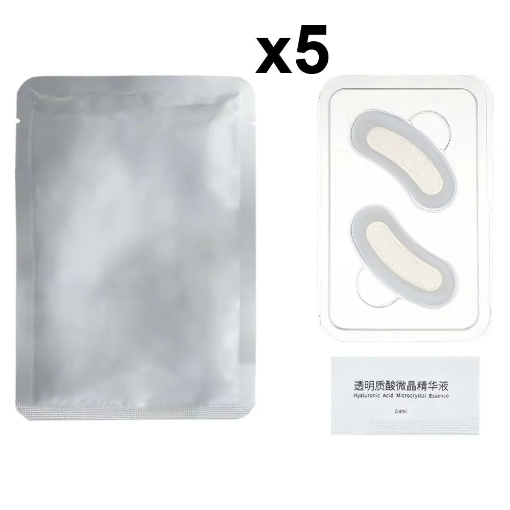 Hyaluronic Acid Microneedle Eye Patches | Brighten & Moisturize Eye Patch Mask Oasis Select 5 pairs