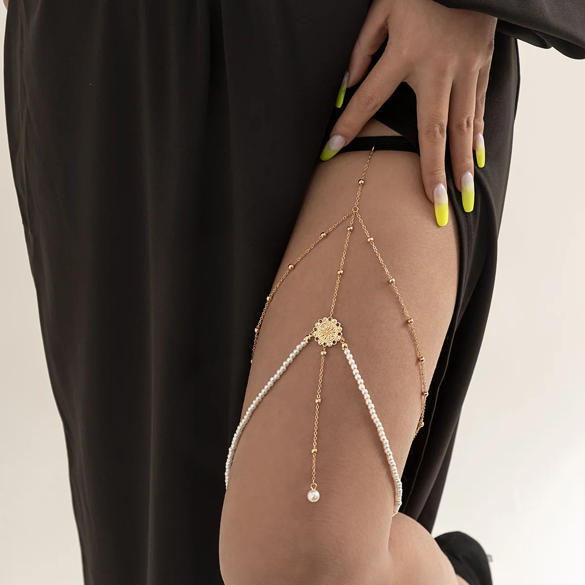 European American Style Snake Leg Chain One Piece Fashion Anklet for Daily Wear Party Date Night Jewelry Accessory Oasis Select