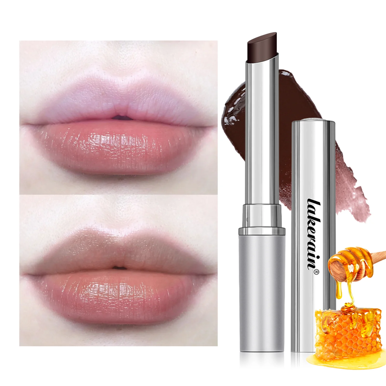 Lakerain Honey Lipstick – Moisturizing Lip Plumper Gloss