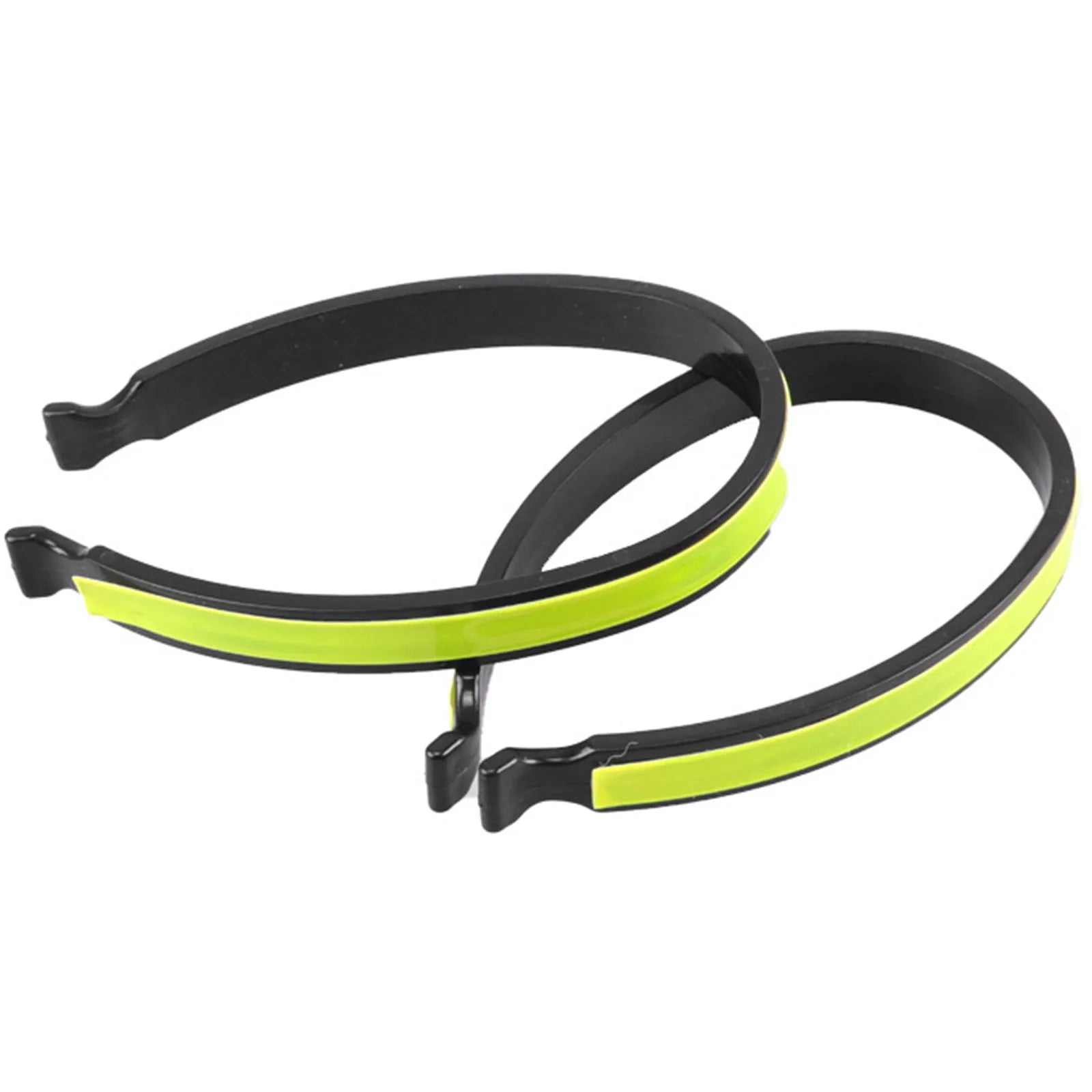 Reflective Clips Bicycle Pants Clip Our Bike Pants Clips Are Coated With Reflective Material 10.1 Cm X 1.1 Cm 2pcs/4pcs Oasis Select 2pcs