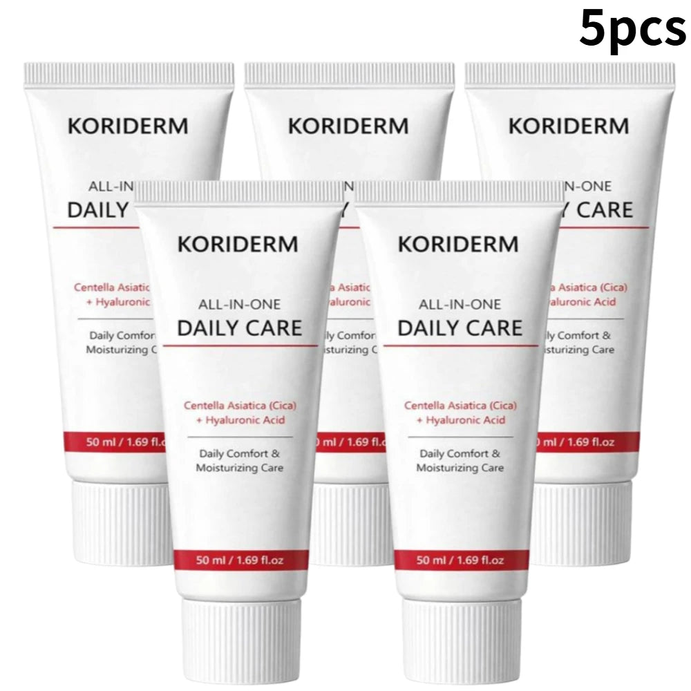 Centella Asiatica Face Cream Nourish Dry Skin Smoothing Rejuvenation Strengthen Barrier Non Irritating Cream Facial Moisturizer Oasis Select 5PCS