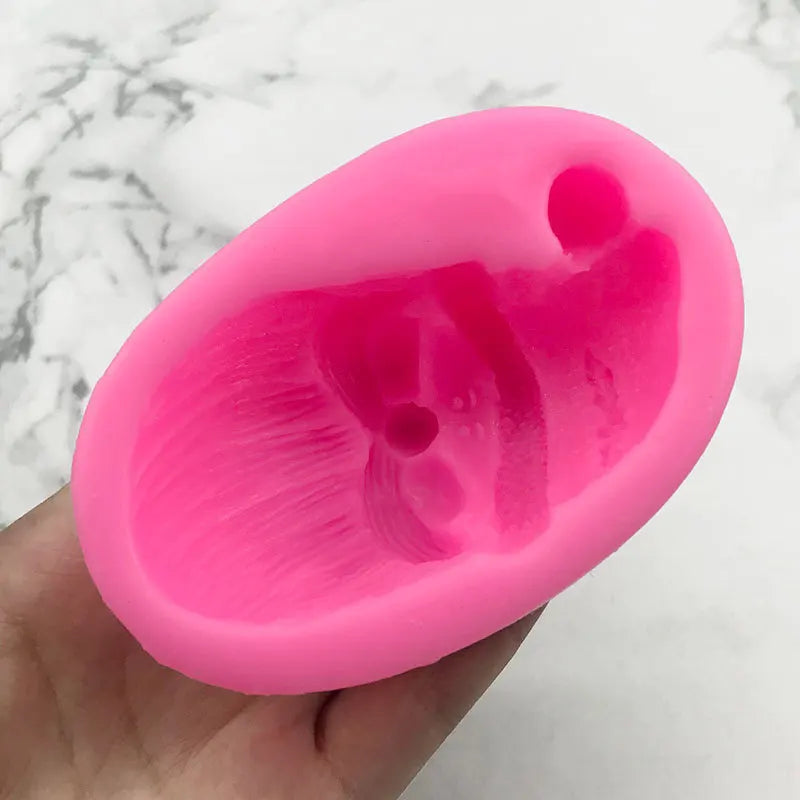 Santa Claus Hat Silicone Mold Christmas Cookie Mold Chocolate Fondant Cake Decoration Tool Oasis Select
