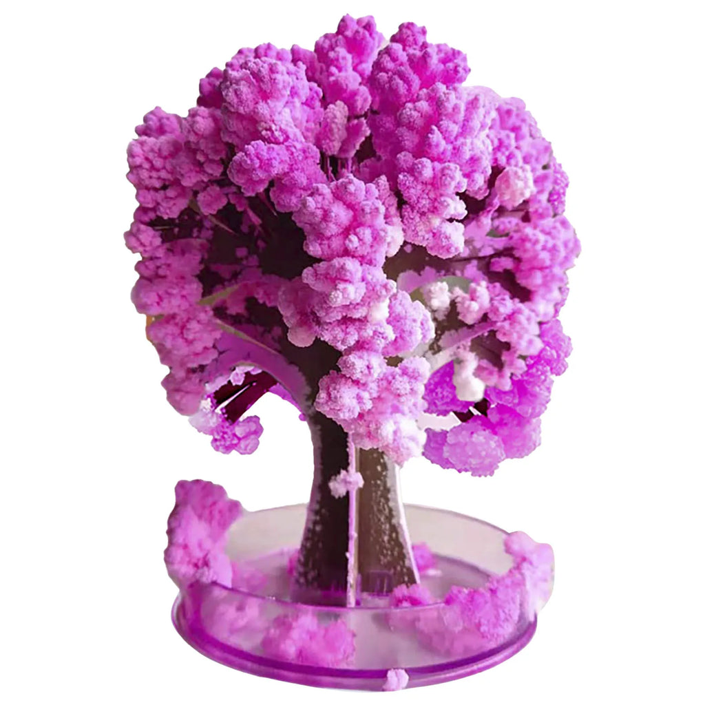 Magic Growing Christmas Tree Crystal Paper Christmas Decoration New Year Science Toy Artificial Home Decor Ornaments Wholes Oasis Select D