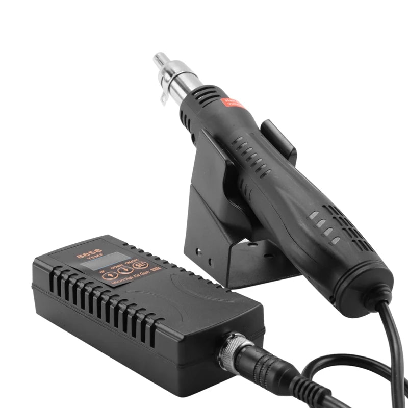 8858 Hot Air Heater LED Digital Hair Dryer For Soldering 600W Heat Heater Welding Repair Tools Oasis Select