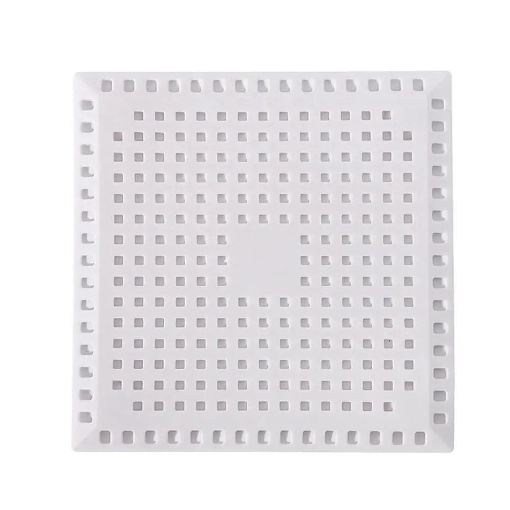 Useful NEW Sink Strainer Floor Drain Anti-blocking Mesh Trap Hair Clean Up Waste Catcher Kitchen Bathroom Accessories Oasis Select white