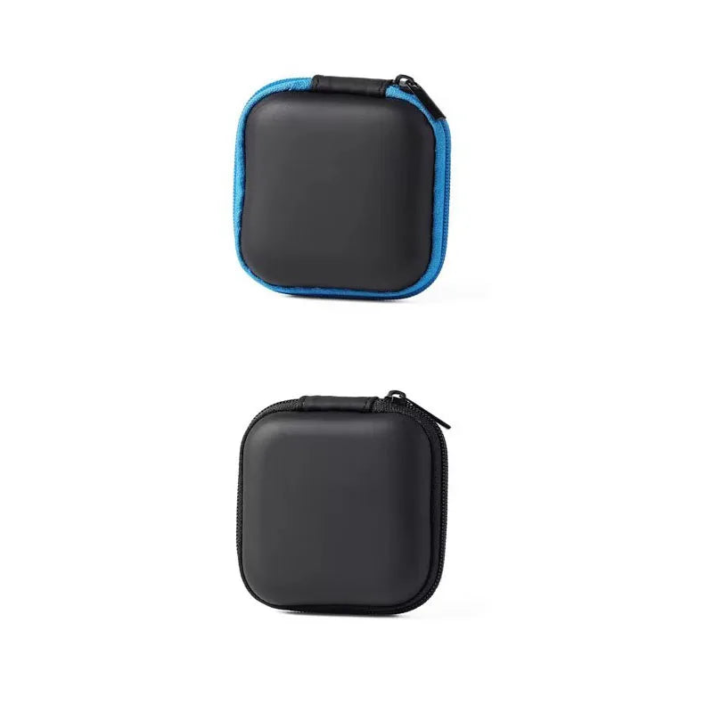 1/4pcs Earphone Protective Bag Box Hard EVA Case Digital Charger Headphone Storage Bag Usb Data Cable Organizer Carrying Pouch Oasis Select 2pcs-Mix 1