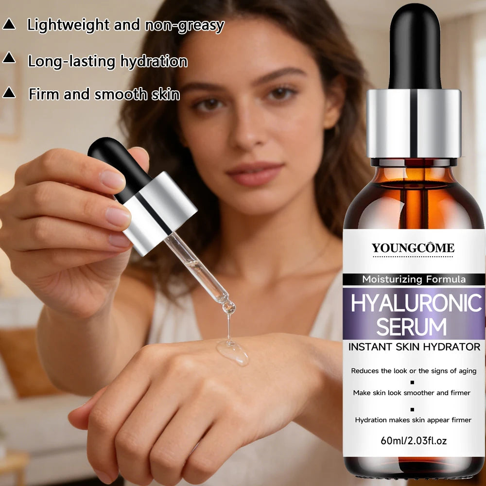 YOUNGCOME Hyaluronic Acid Face Serum – Hydrating & Brightening