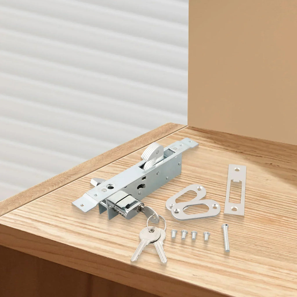 Door Hook Lock Sliding Door Lock Replacement Security Lock With Keys For kitchen Balcony Accessories for 35-55MM Door Width Oasis Select