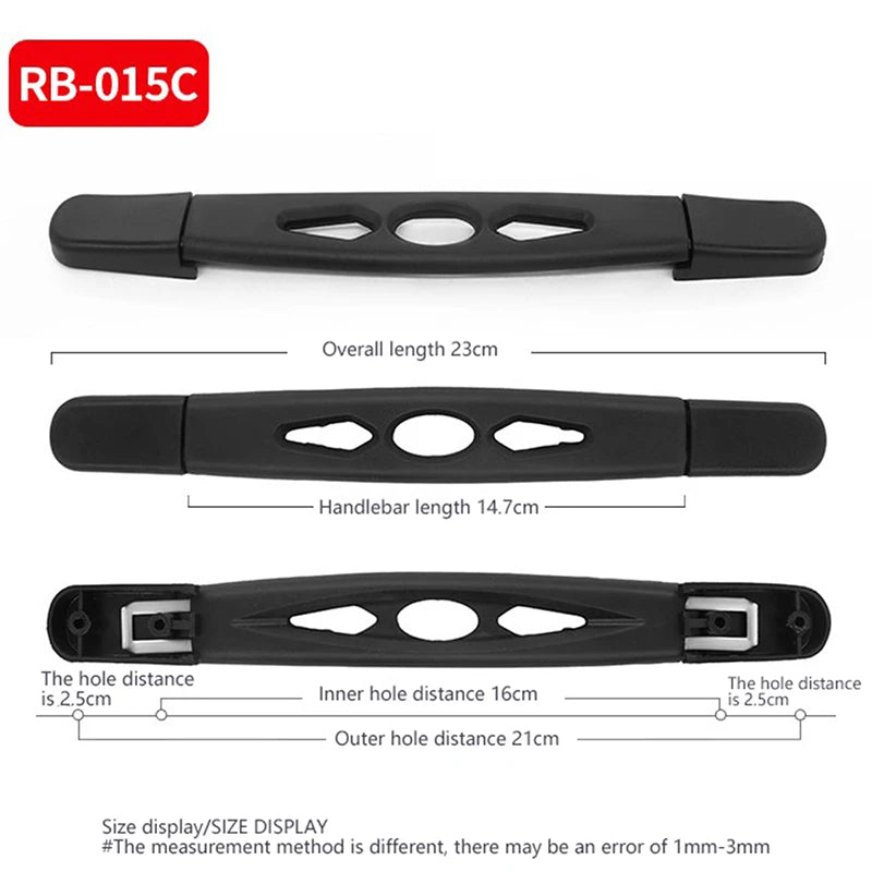 1pcs Flexible Strap Handle Grip Handle Travel Suitcase Luggage Case Handle Strap Carrying Handle Grip Strap Spare Box Bag Parts Oasis Select RB015C