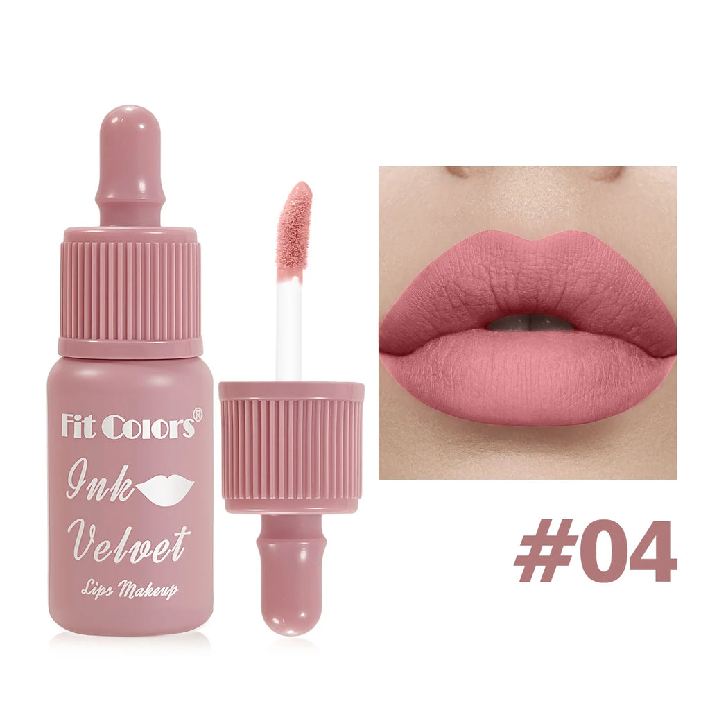 Fit Colors Velvet Matte Liquid Lipstick – Waterproof, Long-Lasting