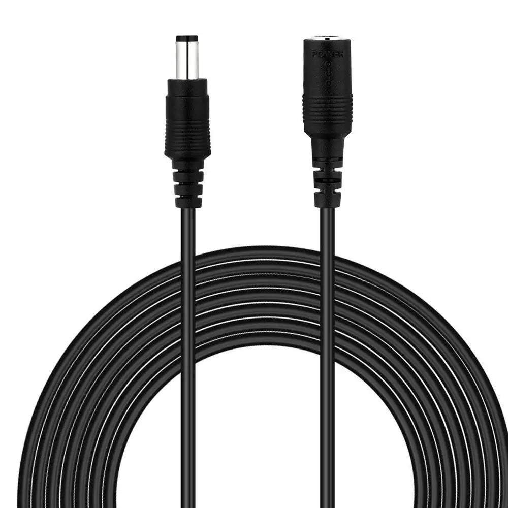 DC 12V Power Adapter Extension Cable 5.5*2.1mm Male Female Power Cord Extend Wire 1M 2M 3M 5M 10M Cable For CCTV Camera Router Oasis Select