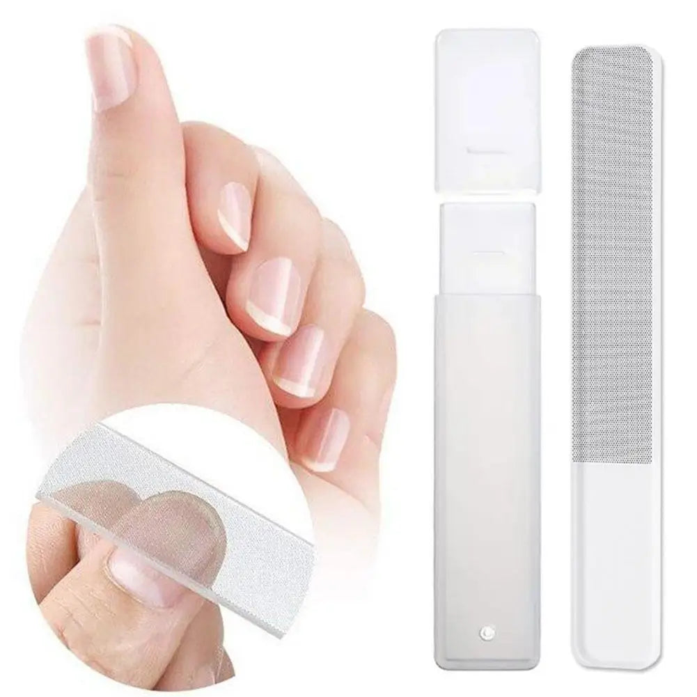 Nano Glass Nail File – Buffing, Sanding & Polishing (1/2/3 Pcs) Glass Nail File Oasis Select