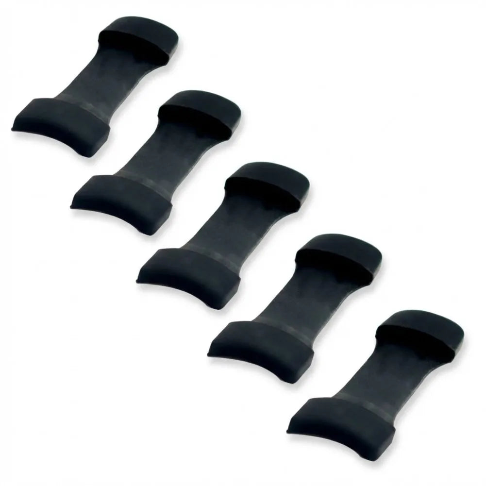 High Strength Silicone Fishing Rod Holder Spacer Reel Seat Protector For Shock Absorbing Gap Filling Black White Accessories Oasis Select
