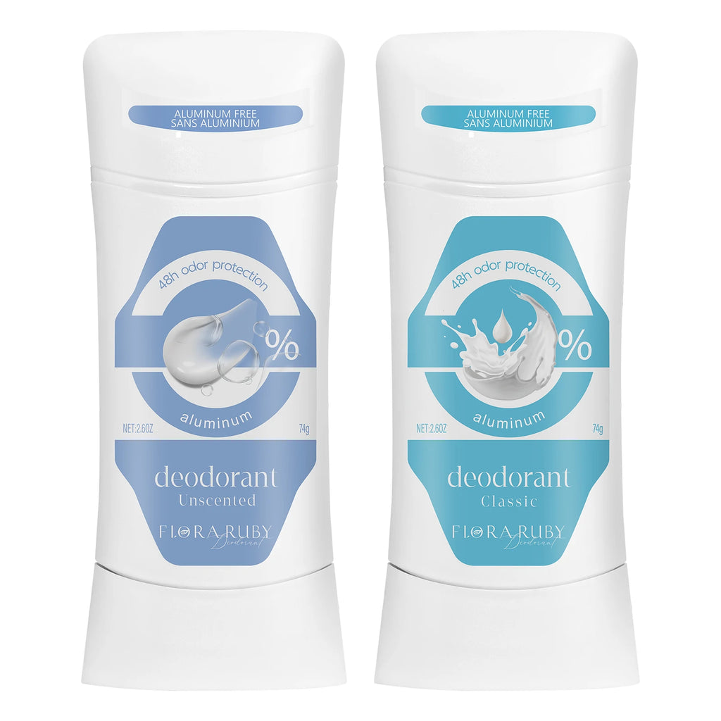 2PCS 74g Women's Refresh Fragrant Body Odur Remove Cream- Long-Lasting Deodorizing,Anti-SweatingMoisture Control for Hot Summer Oasis Select Set-1