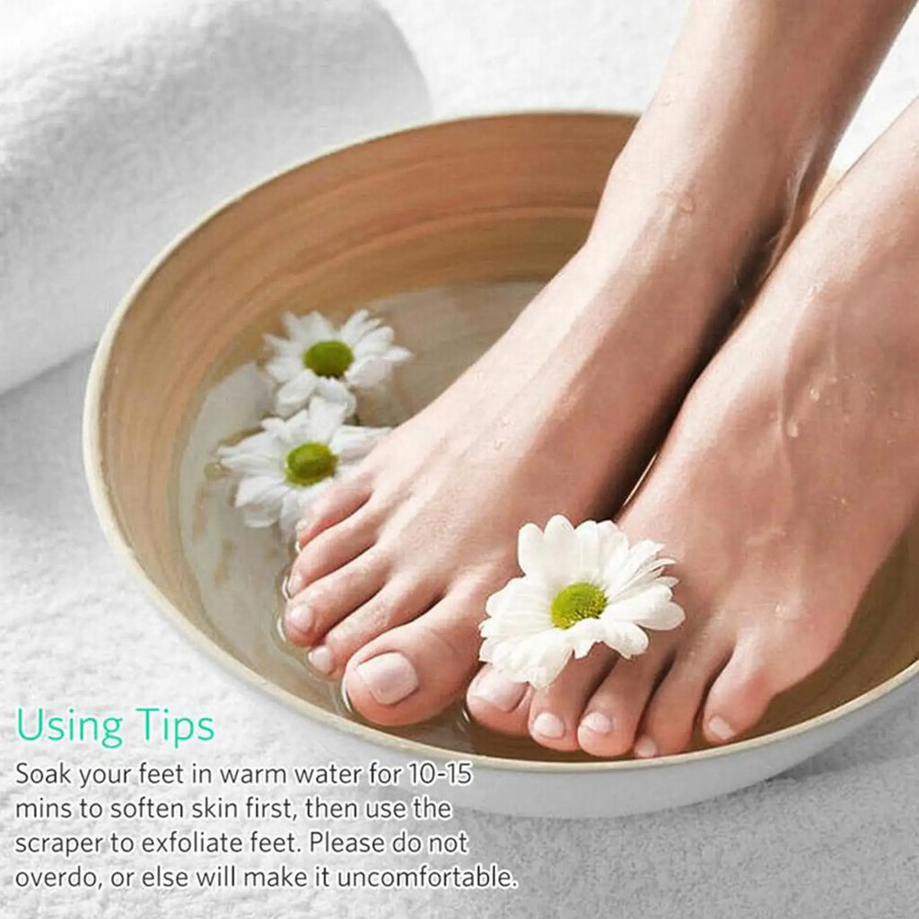 1/2 Boxes Callus Shaver Replacement Blades Corn Plane Stainless Steel Blades for Removing Callus Foot Care Pedicure Tools (100x) Oasis Select