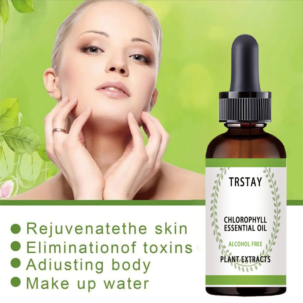 Chlorophyll essential oil Chlorophyll essence moisturizes and smoothes skin Oasis Select