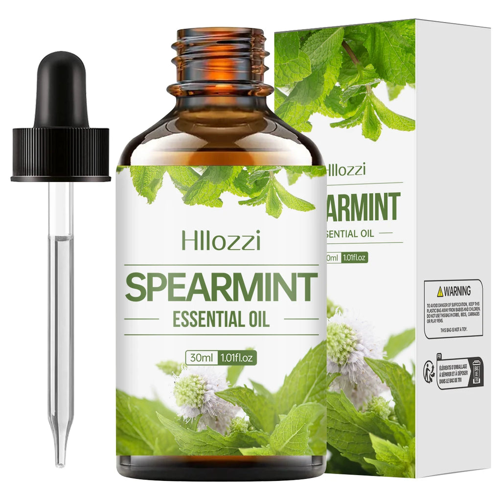 Hllozzi Spearmint Pure Essential Oil | Aromatherapy & DIY