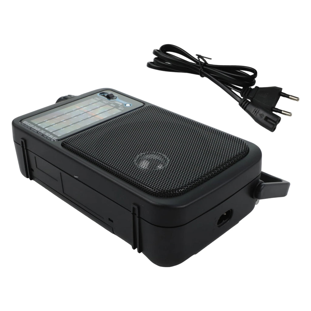 1pc Retro Multi-Band Radio Portable Elegant Full Band Handheld Weather Radio Built-in Speaker For-Emergency Radio Accessories Oasis Select