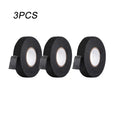 Electrical Insulating Tape Heat Resistant Harness Tape 9/15/50MM Car Cable Harness Wiring Loom Protection Waterproof Tape Oasis Select 3PCS 15mm 10M