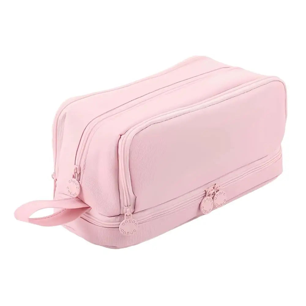 Large Capacity Multilayer Pencil Case – Nylon Zipper Pouch Pencil Case Oasis Select B